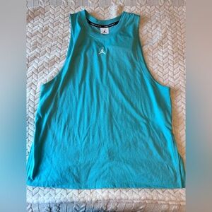 Nike Jordan Basketball Shirt Turquoise Size Medium NWT